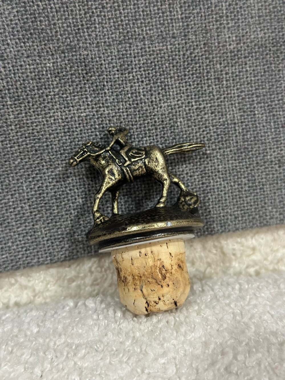 Blanton's Single Barrel Bourbon Whiskey Bottle Stopper - Letter S